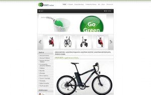 web development e-shop for electric scooters and electric bikes
